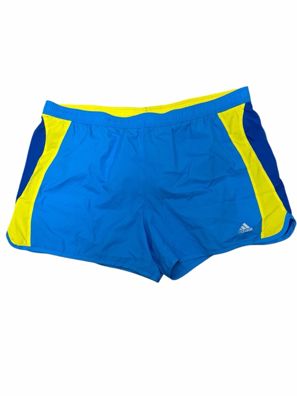 NWT L, XL adidas Energy Woven Women's Running Shorts Blue